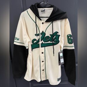 New York Jets Kelly Green Baseball
Long-sleeve Hoodie Size Mens SMALL